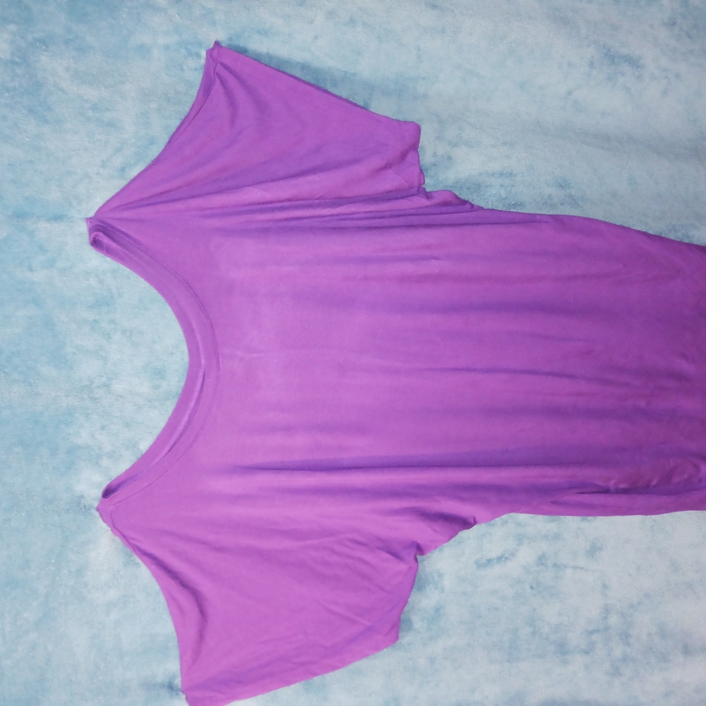 Purple Short Sleeve Women's Tee